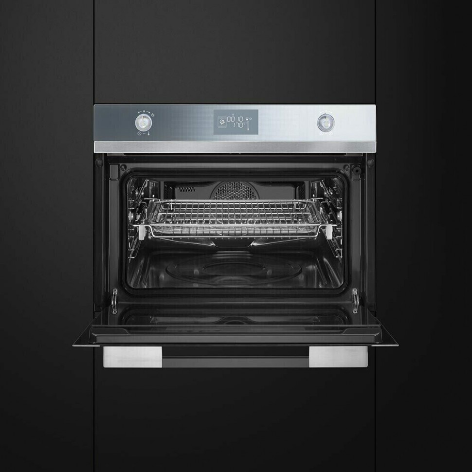 Электрический духовой шкаф Smeg SF4120VCB Электрический духовой шкаф Smeg SF4120VCB