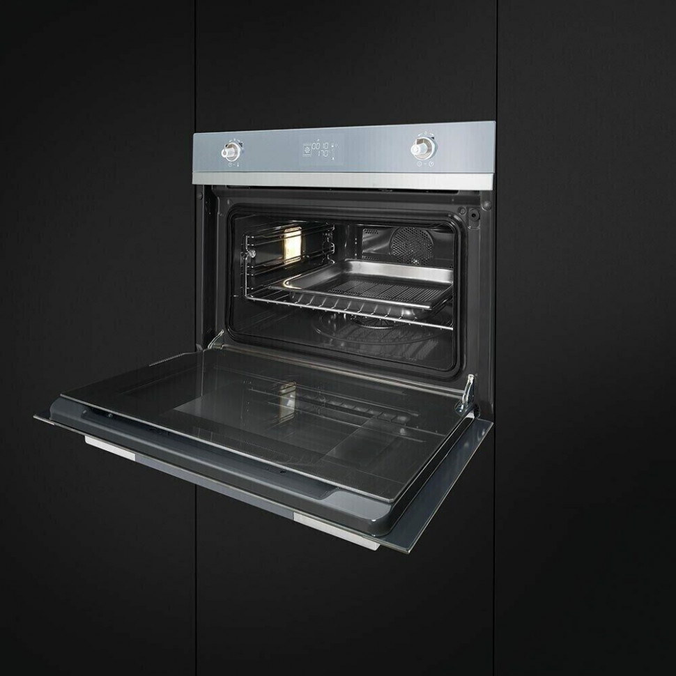 Электрический духовой шкаф Smeg SF4120VCB Электрический духовой шкаф Smeg SF4120VCB