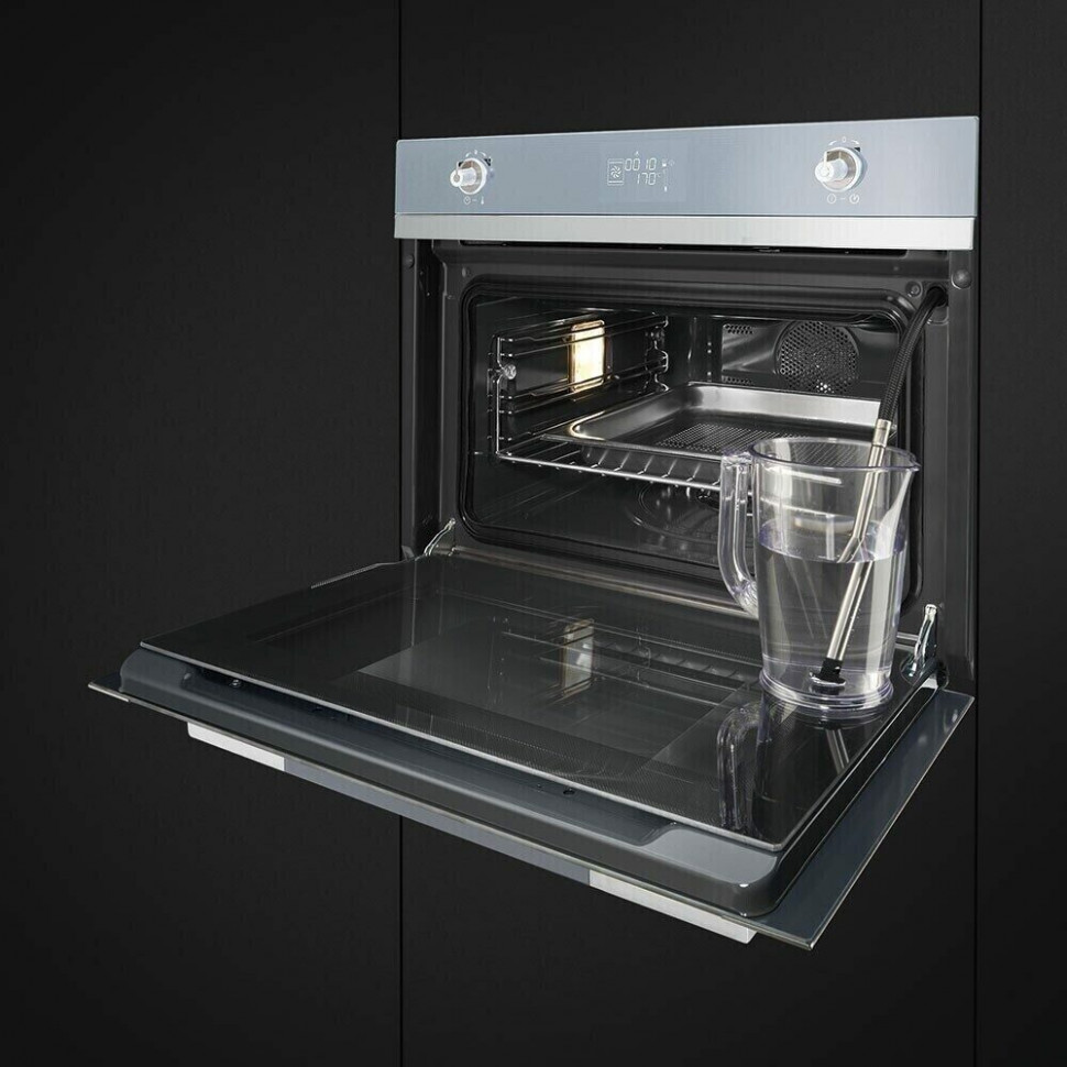 Электрический духовой шкаф Smeg SF4120VCB Электрический духовой шкаф Smeg SF4120VCB
