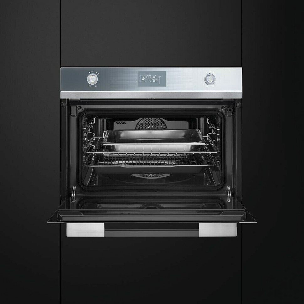 Электрический духовой шкаф Smeg SF4120VCB Электрический духовой шкаф Smeg SF4120VCB