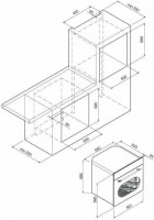 Электрический духовой шкаф GRAUDE BK 60.0 W