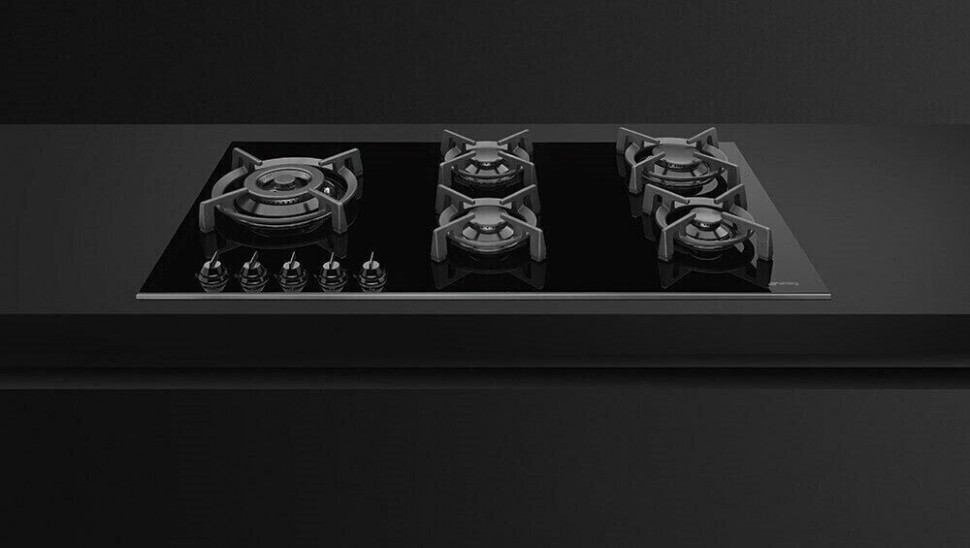 Газовая варочная панель Smeg PV695LCNX