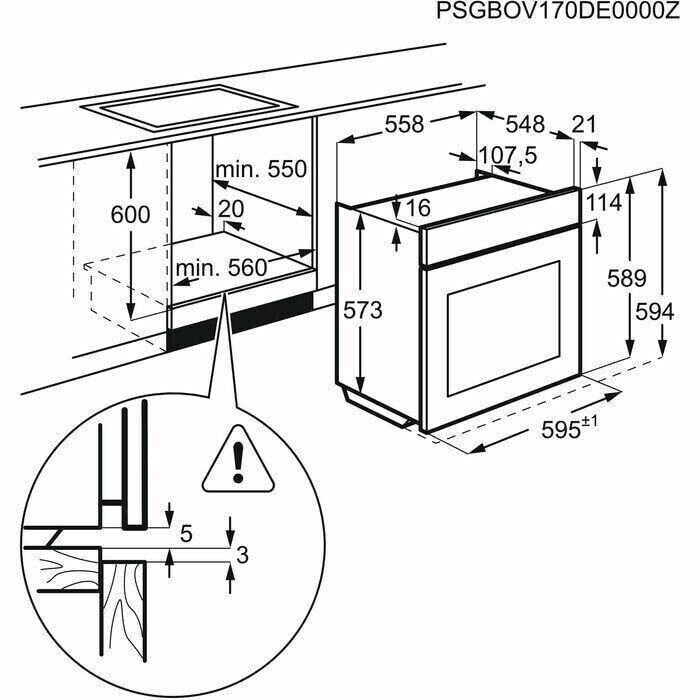 Электрический духовой шкаф Zanussi ZOS35802XD Электрический духовой шкаф Zanussi ZOS35802XD