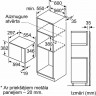 Встраиваемая микроволновая печь Bosch BFL 520MB0