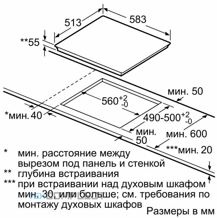Индукционная варочная панель Neff T 46BT73N2