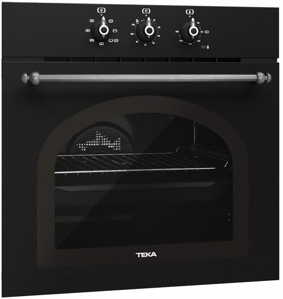 Электрический духовой шкаф Teka HRB 6100 ATS Silver Антрацит/состаренная серебро