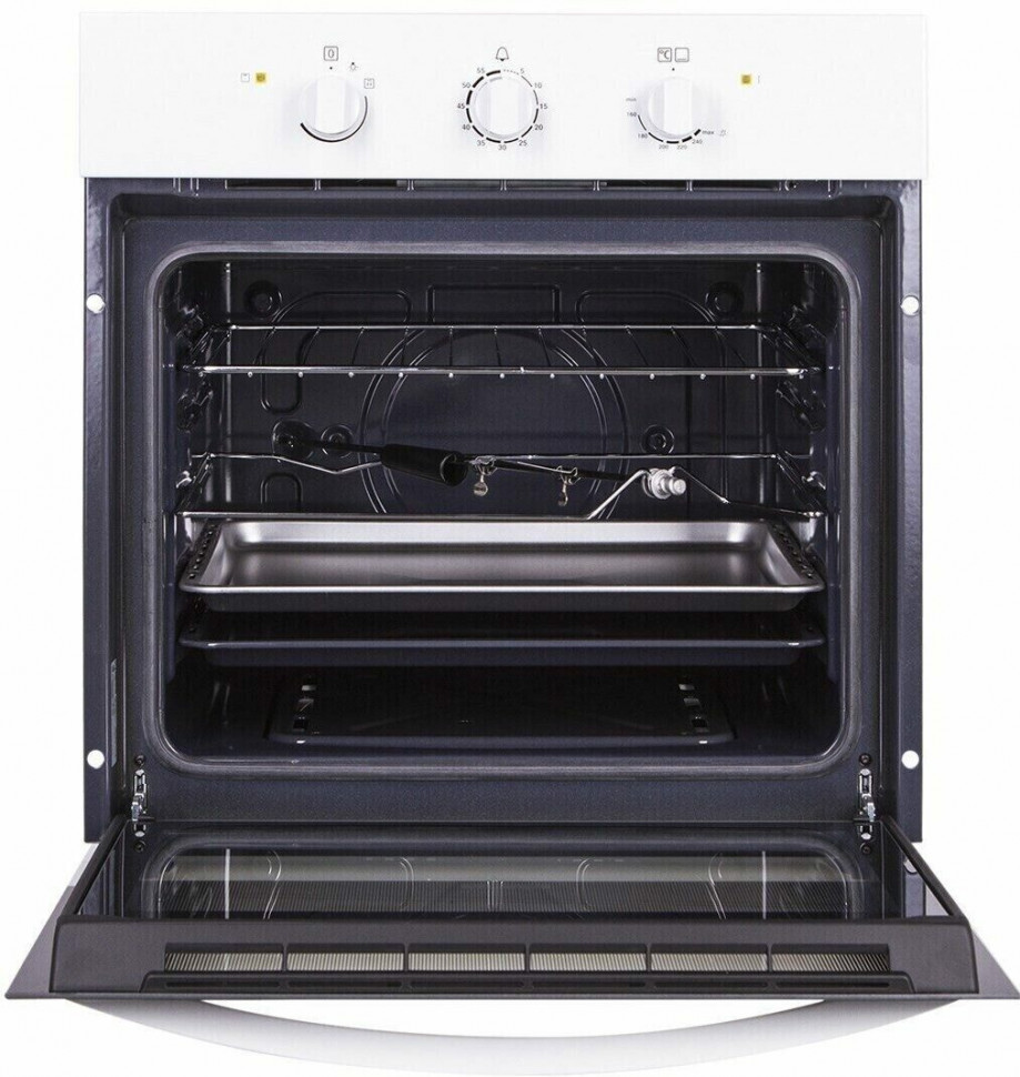 Газовый духовой шкаф Zanussi ZOG511211W Газовый духовой шкаф Zanussi ZOG511211W
