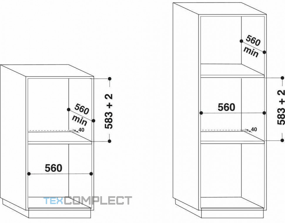 Газовый духовой шкаф Indesit IGW 620 BL