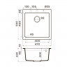 Мойка Omoikiri Bosen 47A-WH 
