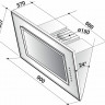 Каминная вытяжка De Dietrich DHV 7962 X
