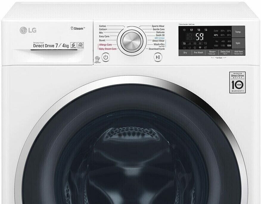 Стиральная машина LG F2J7HG2W Стиральная машина LG F2J7HG2W