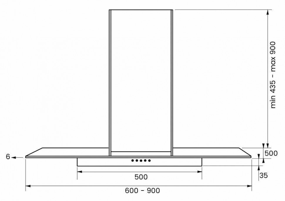 Каминная вытяжка Kuppersberg Lora 60 X 4HPB Каминная вытяжка Kuppersberg Lora 60 X 4HPB
