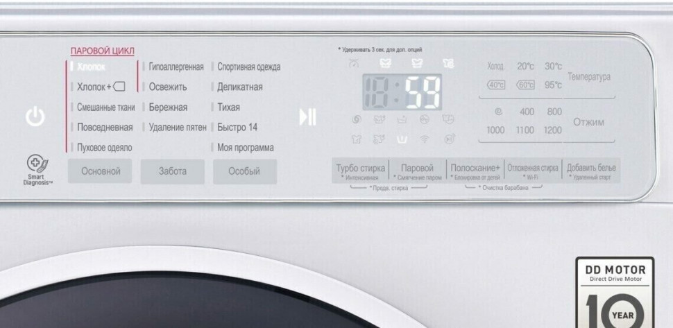Стиральная машина LG F2H7HS2W