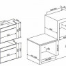 Электрический духовой шкаф Smeg SF4104MCN