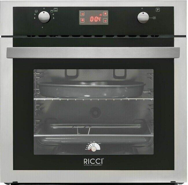 Газовый духовой шкаф RICCI RGO 650IX