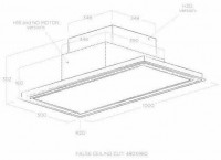 Потолочная вытяжка Elica Skydome H30 A/100