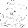 Каминная вытяжка Franke FDS 654 XS