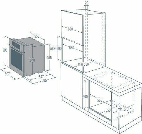 Электрический духовой шкаф Gorenje GO 896 X Электрический духовой шкаф Gorenje GO 896 X
