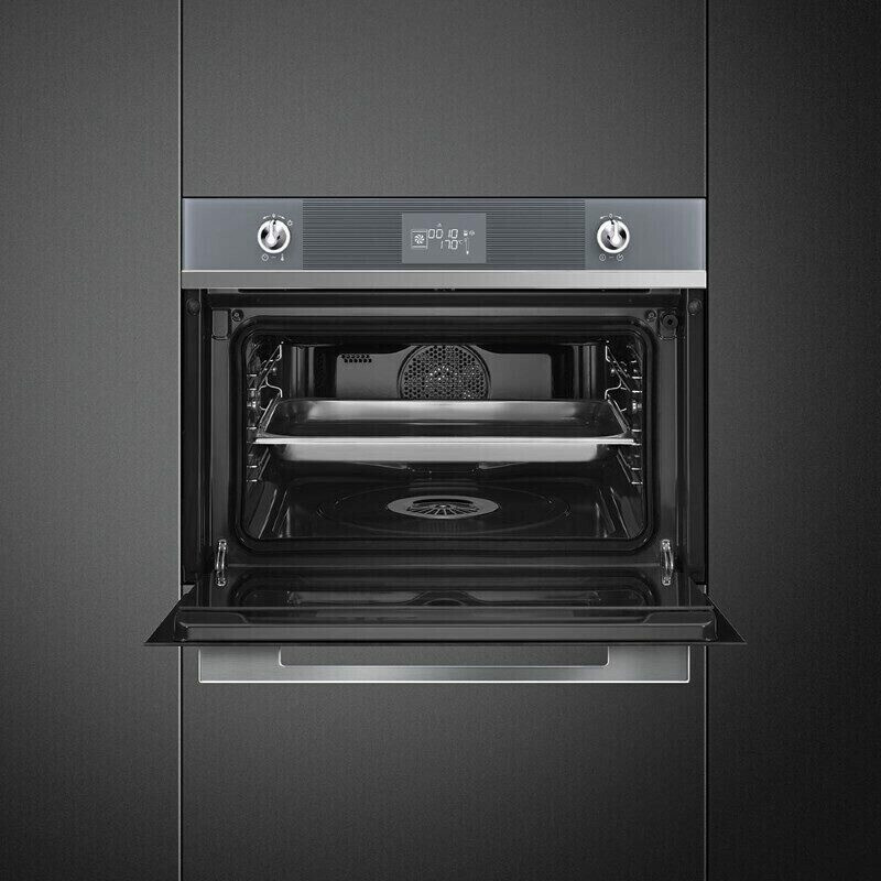 Электрический духовой шкаф Smeg SF4102VCS Электрический духовой шкаф Smeg SF4102VCS