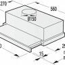 Встраиваемая вытяжка Gorenje BHP 623 E10 W