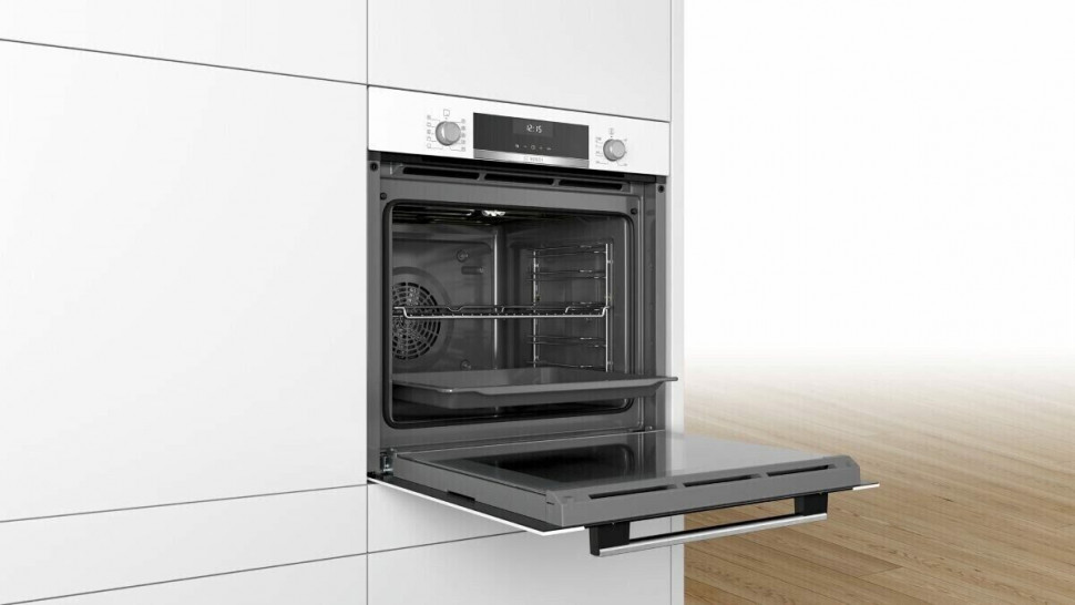 Электрический духовой шкаф Bosch HBG 317BW0R