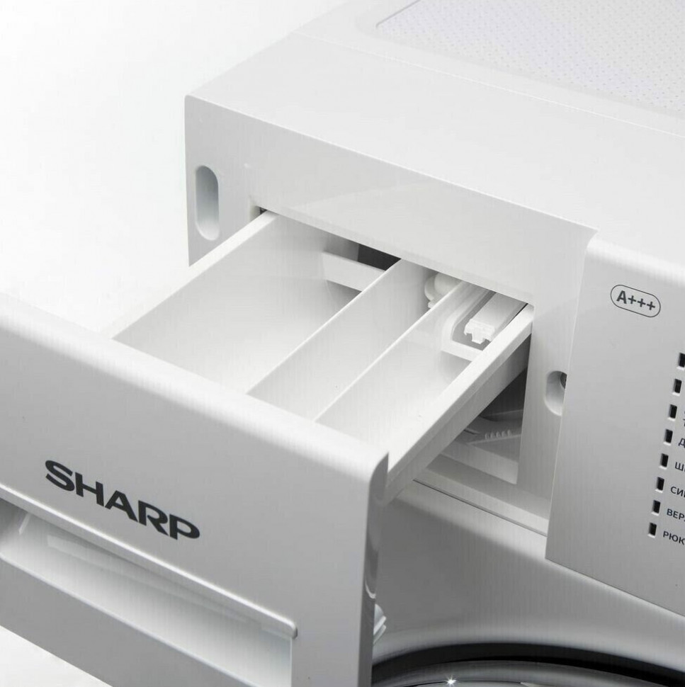 Стиральная машина Sharp ES-F 882 LXWH