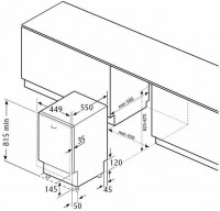 Посудомоечная машина Flavia BI 45 Mella P5 S