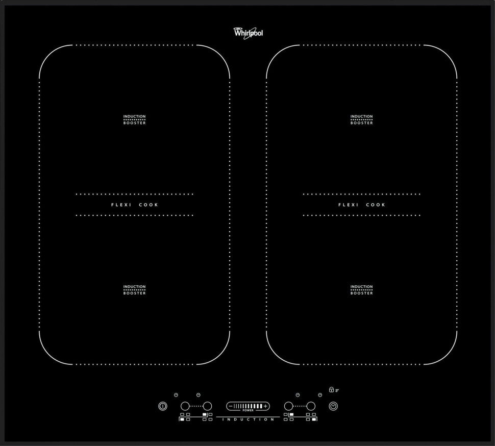 Индукционная варочная панель Whirlpool ACM 828 BA
