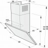 Каминная вытяжка Gorenje WHI 941 ST X