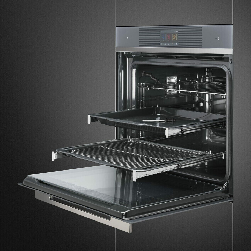 Электрический духовой шкаф Smeg SFP6104WTPS