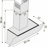Каминная вытяжка Ciarko SKO 90 WH Каминная вытяжка Ciarko SKO 90 WH