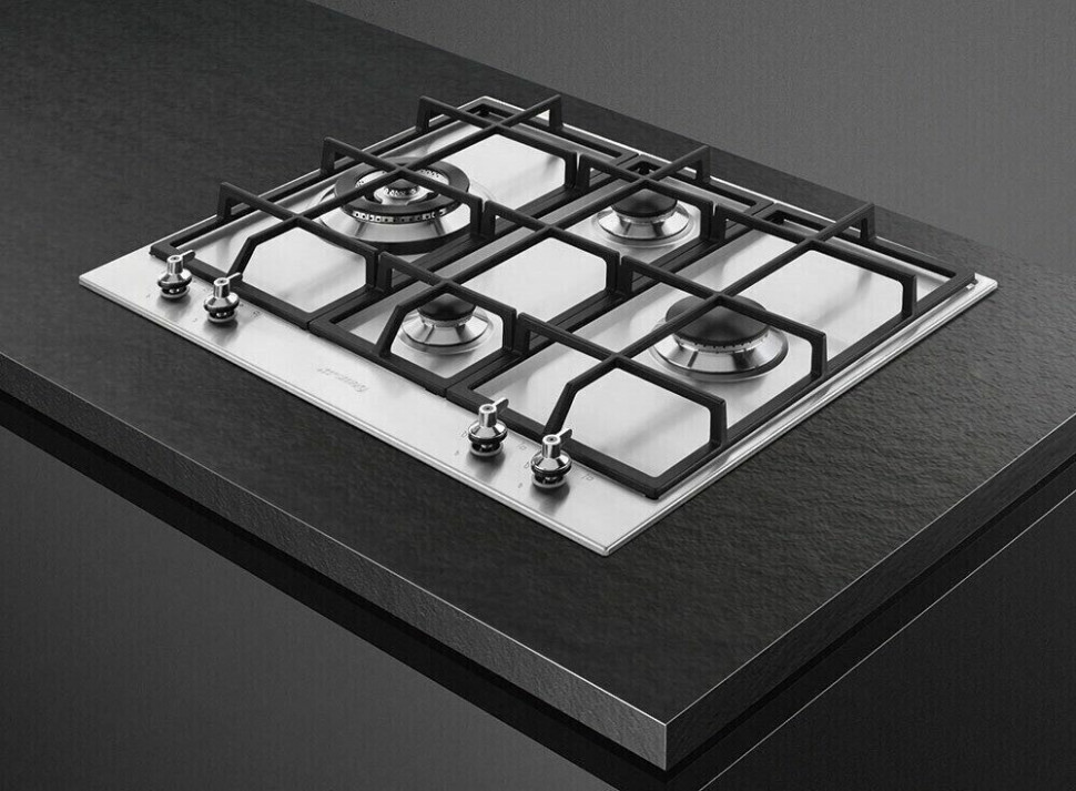 Газовая варочная панель Smeg PX364L Газовая варочная панель Smeg PX364L