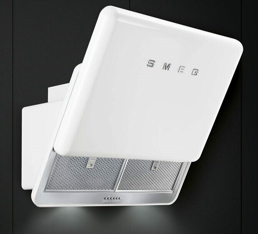 Каминная вытяжка Smeg KFAB75WH Каминная вытяжка Smeg KFAB75WH