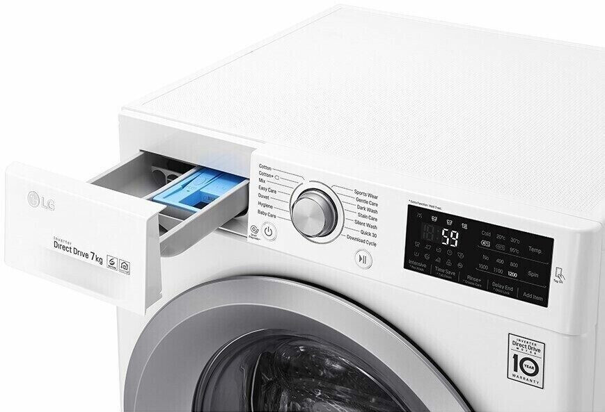 Стиральная машина LG F0J5QN4W Стиральная машина LG F0J5QN4W