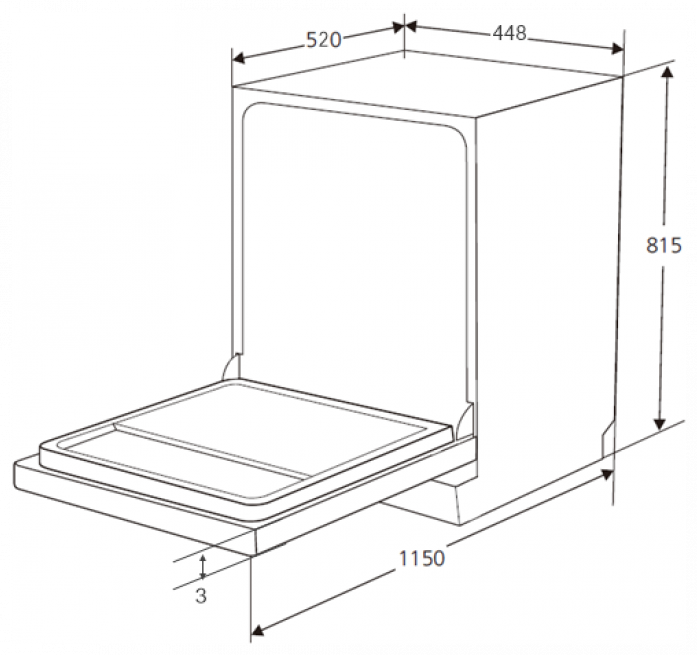 Посудомоечная машина Kuppersberg GLM 4580