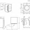 Встраиваемая стиральная машина AEG L 8WBE68 SRI