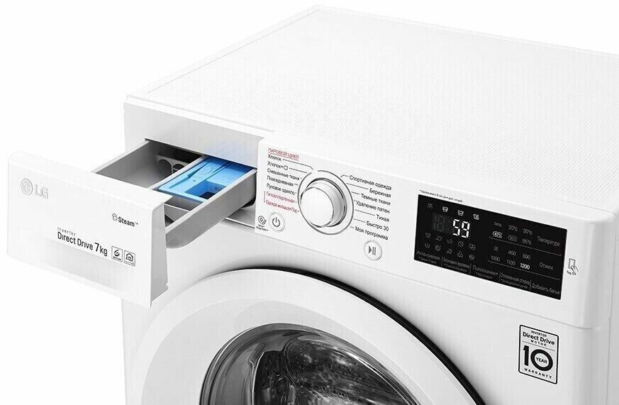 Стиральная машина LG F2J5HS3W Стиральная машина LG F2J5HS3W