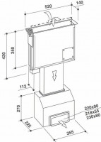 Встраиваемая вытяжка De Dietrich DHD 7561 B