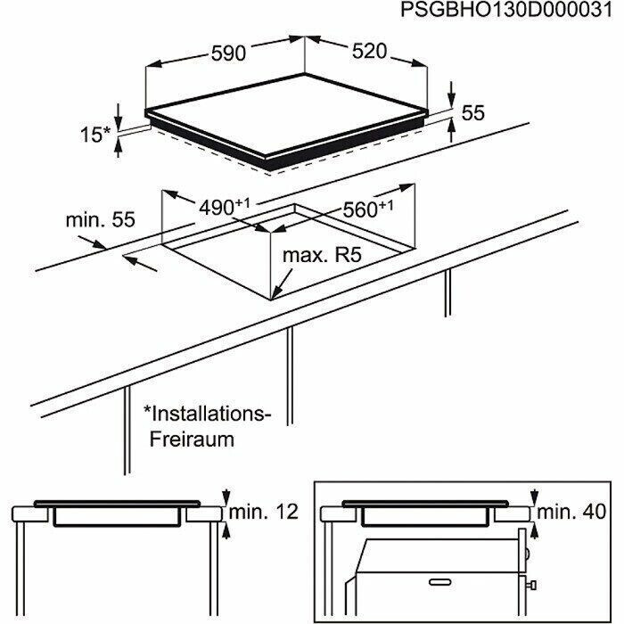 Индукционная варочная панель Zanussi IKZ 6420 BB Индукционная варочная панель Zanussi IKZ 6420 BB