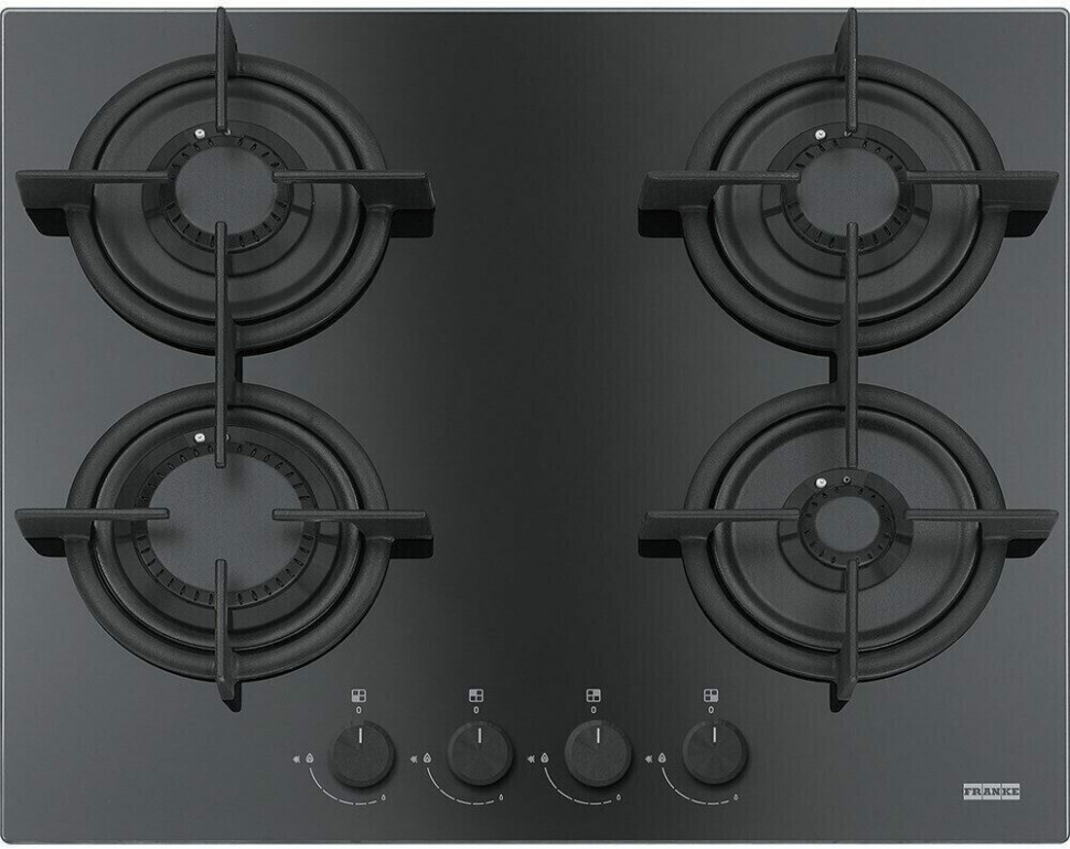 Газовая варочная панель Franke FHCR 604 4G HE BK C