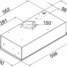 Встраиваемая вытяжка MAUNFELD Crosby Hardy 60 белый