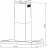 Каминная вытяжка MAUNFELD TSH 60 Каминная вытяжка MAUNFELD TSH 60