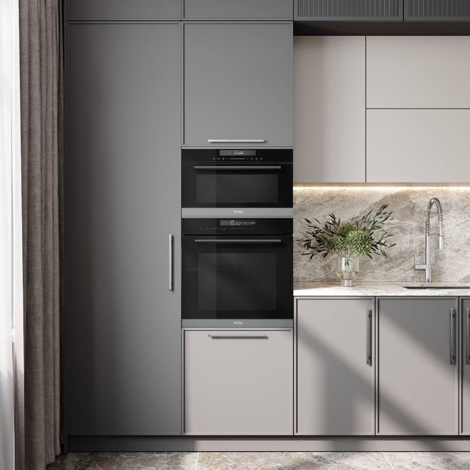Духовой шкаф Korting OKB 1350 GNBX Steam с пароваркой 