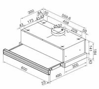 Встраиваемая вытяжка Teka CNL2 2002