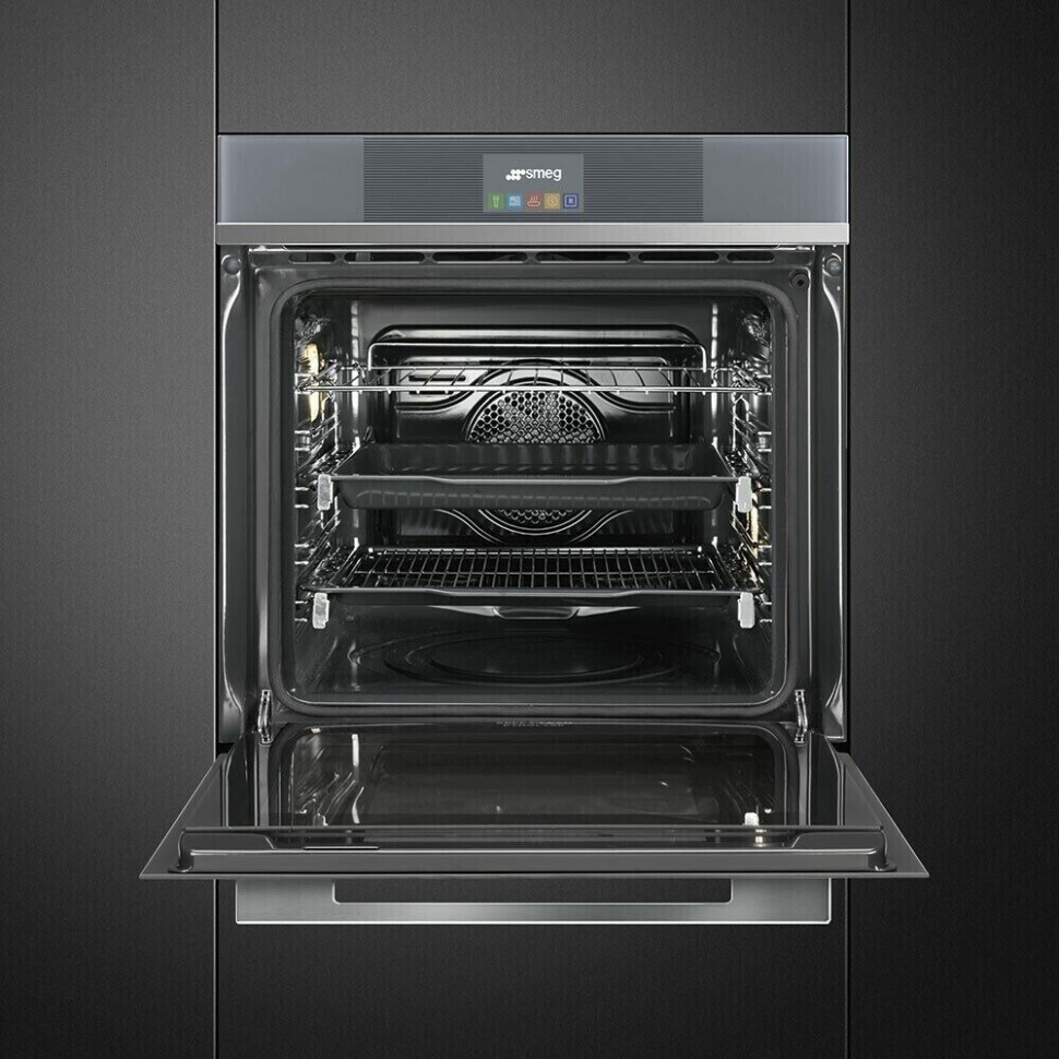 Электрический духовой шкаф Smeg SFP6104STS