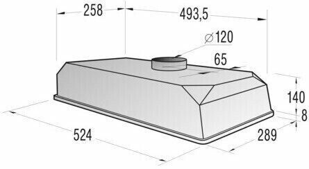 Встраиваемая вытяжка Gorenje DL 611 SR Встраиваемая вытяжка Gorenje DL 611 SR