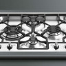Газовая варочная панель Smeg PGF64F-4 Газовая варочная панель Smeg PGF64F-4