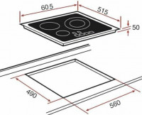 Индукционная варочная панель Teka IT 6450 IKNOB