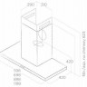 Каминная вытяжка Elica Thin IX/A/60