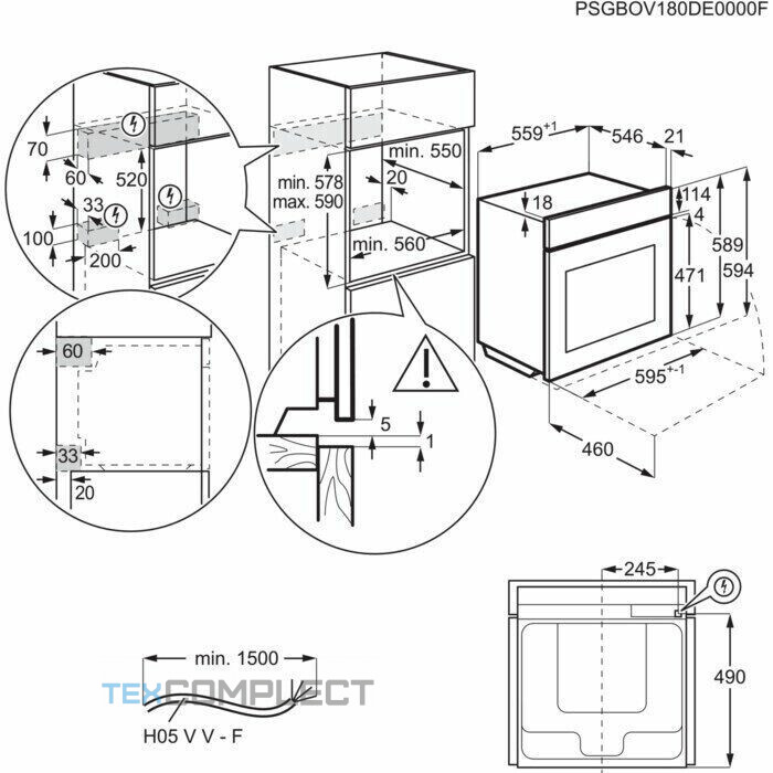 Электрический духовой шкаф Electrolux KOAAS 31 WT Электрический духовой шкаф Electrolux KOAAS 31 WT